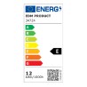Applique da Parete EDM 34724 Bianco Polimero A E 12 W 75 W 1080 lm Esterno (4000 K)