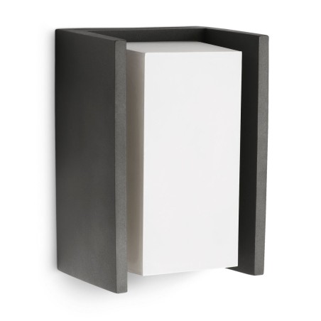 Applique da Parete Philips Bridge 970 Lm Antracite Grigio scuro Acciaio inossidabile Alluminio 15 W E27