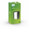 Applique da Parete Philips Bridge 970 Lm Antracite Grigio scuro Acciaio inossidabile Alluminio 15 W E27