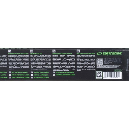 Tappetino Antiscivolo Esperanza EGP101G Nero Stampa