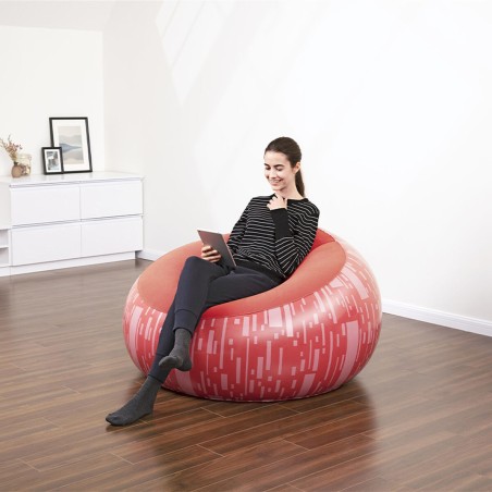 Bestway Poltrona Gonfiabile Gigante Fashion Colore Assortito 112x112x66 cm Interno 75052