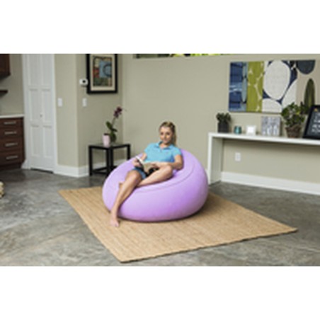 Bestway Poltrona Gonfiabile Gigante Fashion Colore Assortito 112x112x66 cm Interno 75052