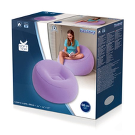 Bestway Poltrona Gonfiabile Gigante Fashion Colore Assortito 112x112x66 cm Interno 75052