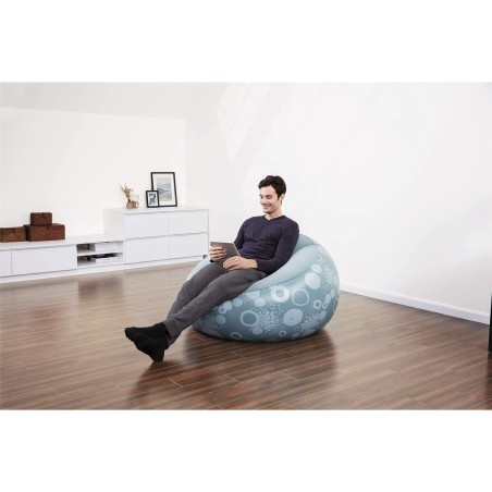 Bestway Poltrona Gonfiabile Gigante Fashion Colore Assortito 112x112x66 cm Interno 75052