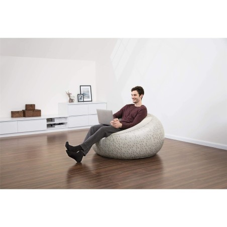 Bestway Poltrona Gonfiabile Gigante Fashion Colore Assortito 112x112x66 cm Interno 75052