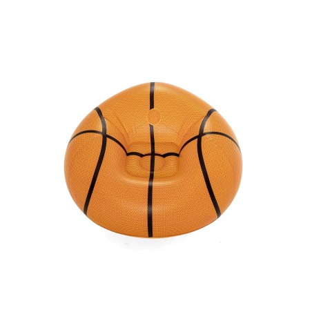 Bestway Poltrona Gonfiabile Gigante Basket 114x112x66 cm +6 Anni Interno e Giardino 75103