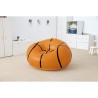 Bestway Poltrona Gonfiabile Gigante Basket 114x112x66 cm +6 Anni Interno e Giardino 75103