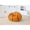 Bestway Poltrona Gonfiabile Gigante Basket 114x112x66 cm +6 Anni Interno e Giardino 75103