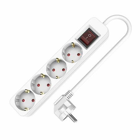 Multipresa con 4 Prese con Interruttore TM Electron (1,5 m)