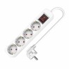 Multipresa con 4 Prese con Interruttore TM Electron (1,5 m)