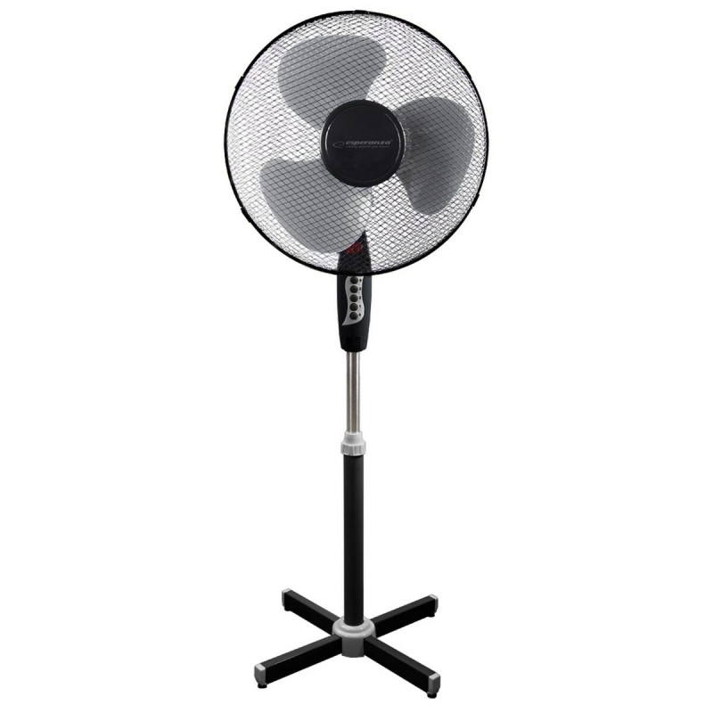 Ventilatore a Piantana Esperanza EHF001KE Bianco Nero 50 W Ventilatore a Piantana Esperanza EHF001KE Bianco Nero 50 W