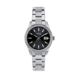 Orologio Unisex Breil EW0651 Nero Argentato (Ø 36 mm)