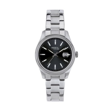 Orologio Unisex Breil EW0651 Nero Argentato (Ø 36 mm)