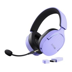Auricolari con Microfono Gaming Trust 25305 Nero Multicolore Porpora