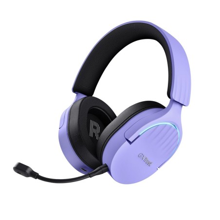 Auricolari con Microfono Gaming Trust 25305 Nero Multicolore Porpora