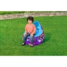 Bestway Sedia Gonfiabile con Luci Led Spaziali 72x72x64 cm +3 Anni Interno e Giardino 75122