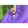 Bestway Sedia Gonfiabile con Luci Led Spaziali 72x72x64 cm +3 Anni Interno e Giardino 75122