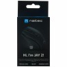Mouse senza Fili Natec Jay 2 Nero 1600 dpi Senza Fili
