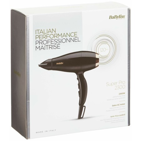 Phon Babyliss Super Pro 2300 Nero Oro 2300 W