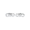 Portachiavi Guess JUBE04012JWRHT-U Argentato