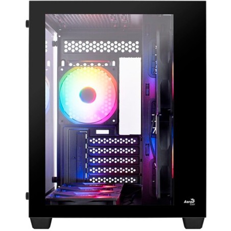 Case computer desktop ATX Aerocool AEROPGSDRYFTMINI-BK Nero Multicolore