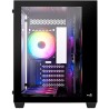 Case computer desktop ATX Aerocool AEROPGSDRYFTMINI-BK Nero Multicolore