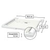 Busta per il Bucato BOSCH WTZ11400 Bianco