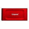 Hard Disk Esterno Kingston SXS1000R/2000G Rosso 2 TB SSD