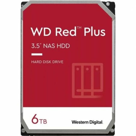 Hard Disk Western Digital Red Plus WD60EFPX 3,5" 6 TB