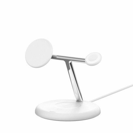 Caricabatterie senza fili con Supporto per Cellulari Belkin WIZ023VFWH Nero 15 W