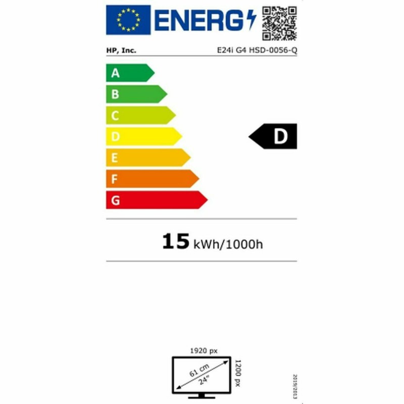 Monitor HP E24i G4 Full HD WUXGA 24" 50 - 60 Hz Monitor HP E24i G4 Full HD WUXGA 24" 50 - 60 Hz