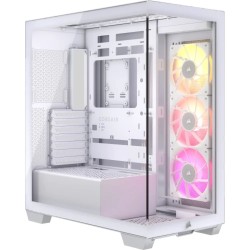 Case computer desktop ATX Corsair CC-9011281-WW Bianco Multicolore