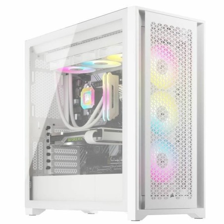 Case computer desktop ATX Corsair 5000D RGB Bianco Multicolore