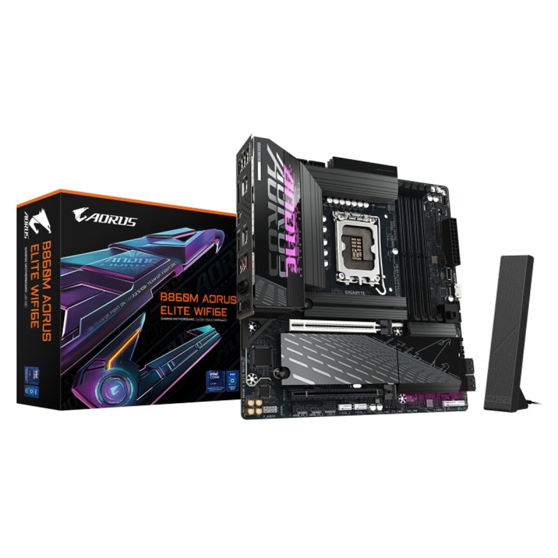 Custodia per Cellulare Gigabyte B860M A ELITE WIFI6E LGA 1851 Custodia per Cellulare Gigabyte B860M A ELITE WIFI6E LGA 1851