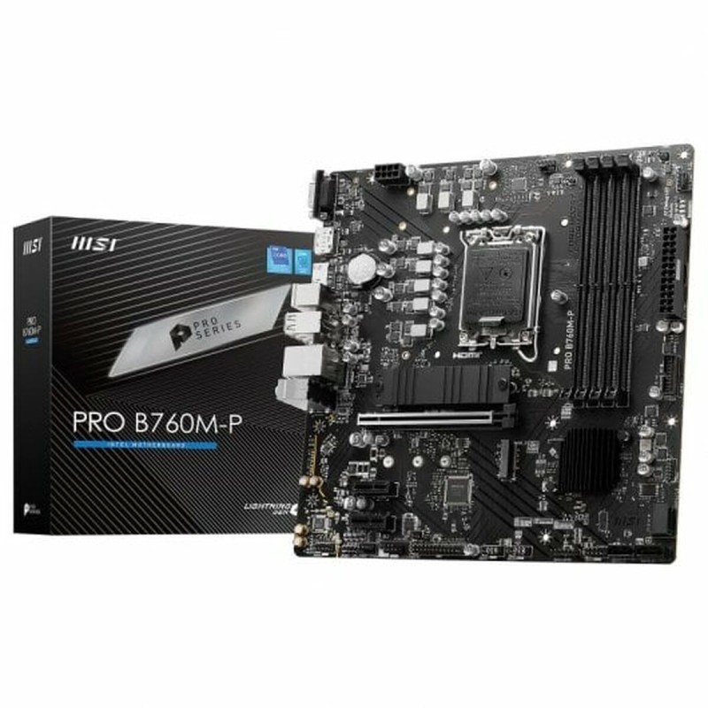 Scheda Madre MSI PRO B760M-P LGA 1700 Intel B760 Scheda Madre MSI PRO B760M-P LGA 1700 Intel B760