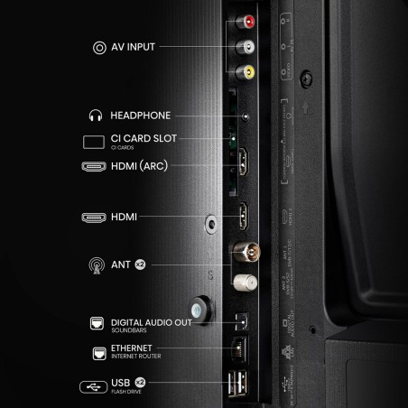 Smart TV Hisense 32A4N HD 32" LED Direct-LED