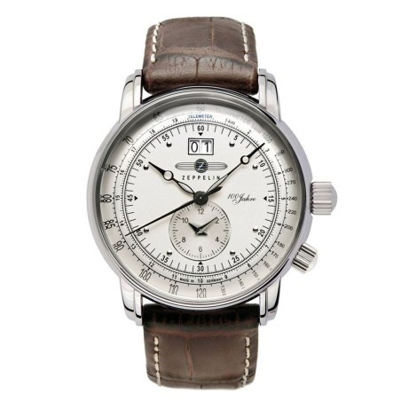 Orologio Uomo Zeppelin Zegarek Zeppelin 7640-1 męski Argentato