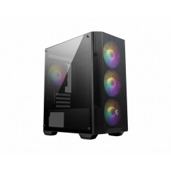 Case computer desktop ATX MSI MAG FORGE M100A Bianco Nero Multicolore