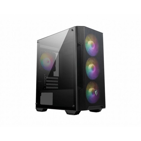 Case computer desktop ATX MSI MAG FORGE M100A Bianco Nero Multicolore
