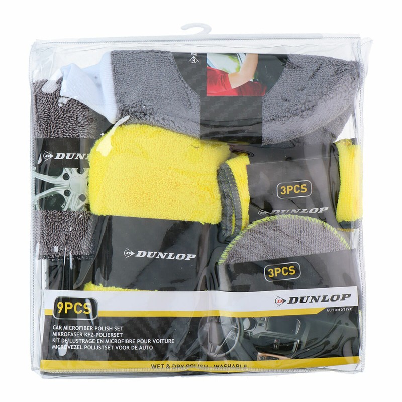 Kit per Cleaning & Storage Dunlop Macchina 9 Pezzi Kit per Cleaning & Storage Dunlop Macchina 9 Pezzi