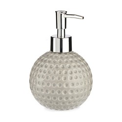 Dispenser di Sapone Berilo Golf Grigio Metallo Ceramica 300 ml (12 Unità)