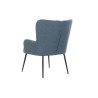 Poltrona DKD Home Decor Azzurro Nero Metallo 70 x 60 x 84 cm