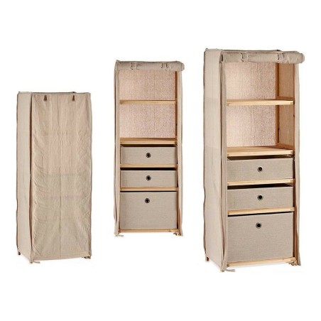 Scaffale Kipit MH10228CF-2 Marrone Beige Legno 28 x 113 x 42 cm