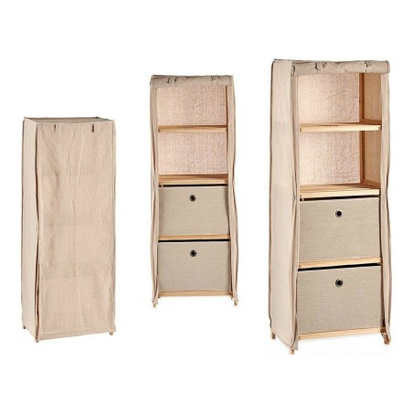 Scaffale Kipit MH10228CF-1 Marrone Beige Legno 28 x 113 x 42 cm