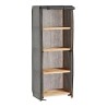 Scaffale Kipit MH10228H Marrone Grigio Legno 30 x 113 x 42 cm