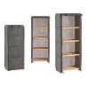 Scaffale Kipit MH10228H Marrone Grigio Legno 30 x 113 x 42 cm