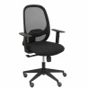 Sedia da Ufficio Piqueras y Crespo 0B10CRP Nero Con braccioli
