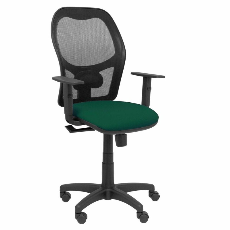 Sedia da Ufficio Piqueras y Crespo 6B10CRN Verde scuro Con braccioli Sedia da Ufficio Piqueras y Crespo 6B10CRN Verde scuro Con braccioli