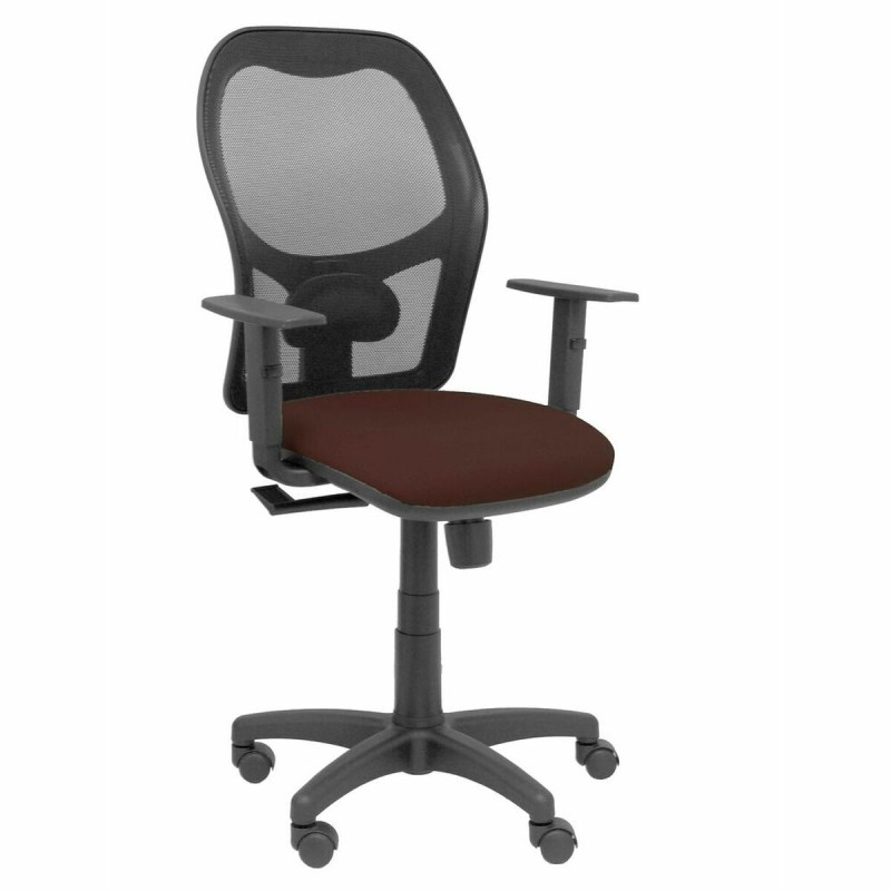 Sedia da Ufficio Piqueras y Crespo 3B10CRN Marrone scuro Con braccioli Sedia da Ufficio Piqueras y Crespo 3B10CRN Marrone scuro Con braccioli