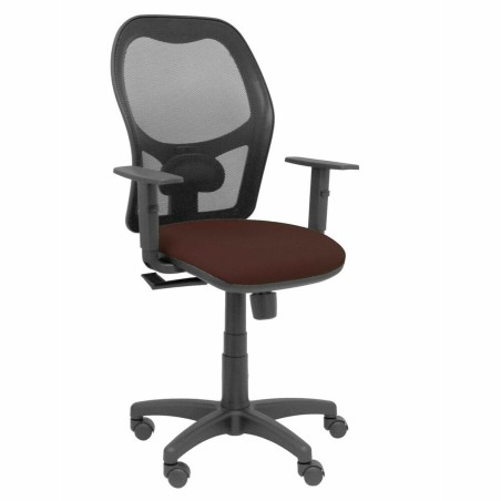 Sedia da Ufficio Piqueras y Crespo 3B10CRN Marrone scuro Con braccioli
